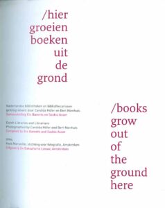Hier groeien boeken uit de grond